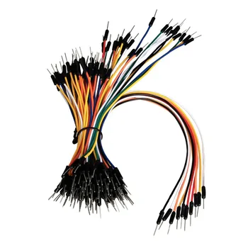 

65pcs Jump Wire Cable Male to Male Jumper Wire for uno Breadboard 1 bag
