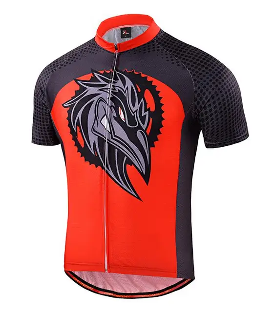 DREAMSPORT Plain Cycling Jersey XXXL 4XL 5XL Bike Jersey for Men Custom