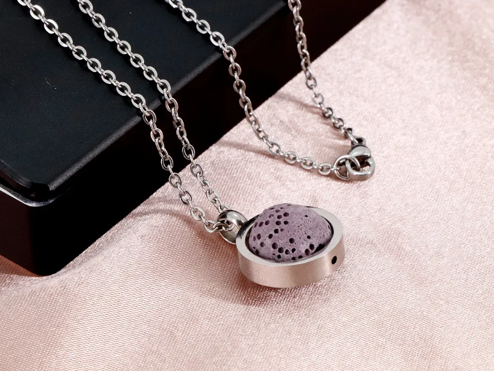 AS-Lava stainless steel necklace (84)