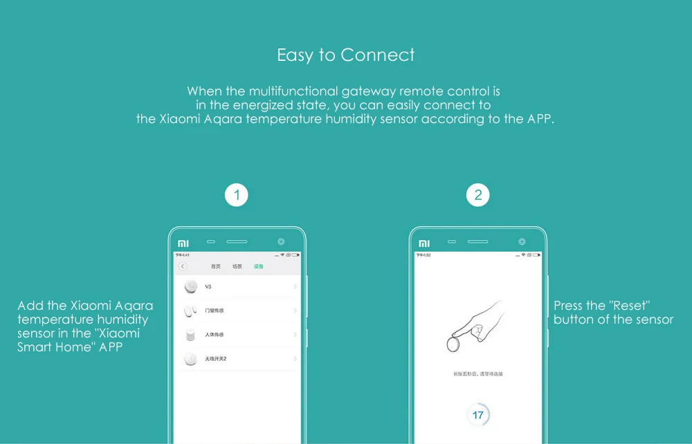 Xiao mi Aqara датчик температуры Hu mi dity датчик окружающей среды давление воздуха умный контроль работа с mi home APP Zigbee соединение
