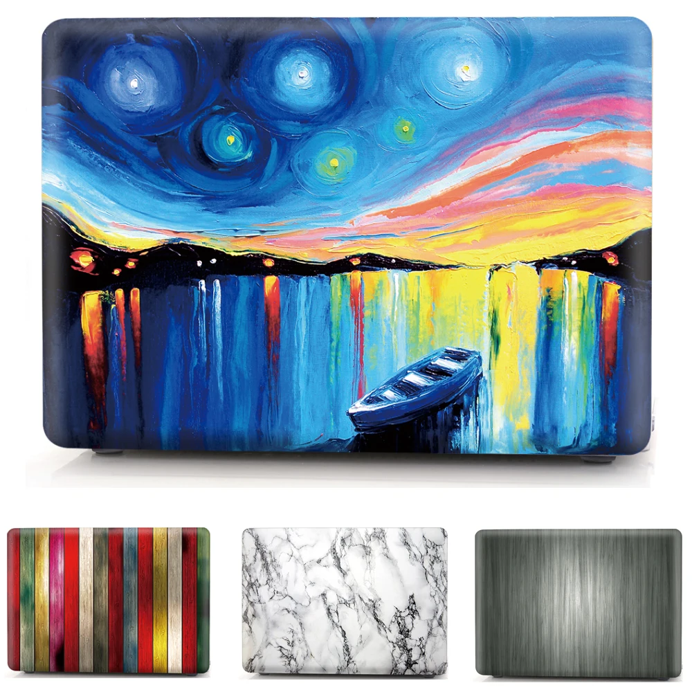 Marble Texture Hard cover Case For  Macbook Air 11 13 Pro 13 15 Retina Matte Marbling case for laptop