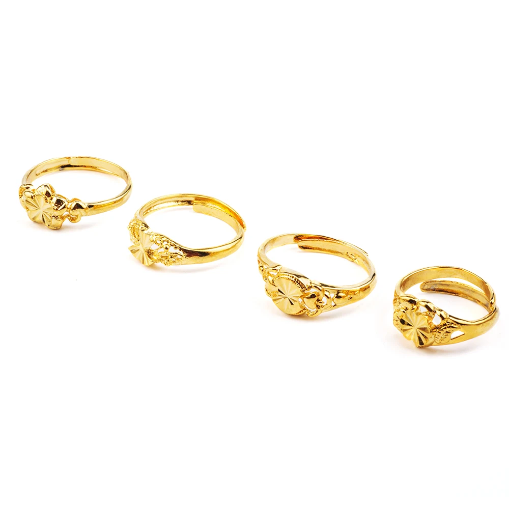 Ethlyn Ethiopian Wedding Women Rings Gold Color Adjule Jewelry Ethlyn Ethiopian Wedding Women Rings Gold Color Adjule Jewelry Christmas Gift 10 Designs Lot Mix Items R41 In From Accessories On
