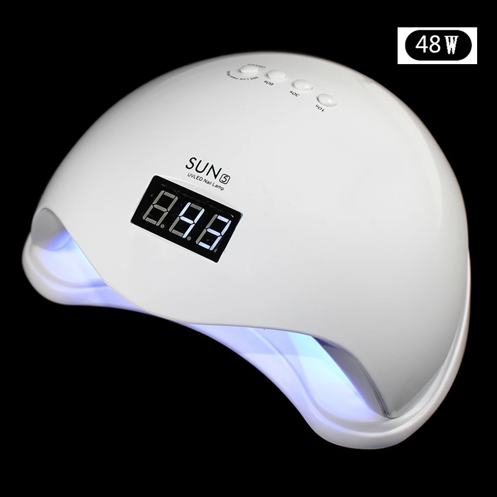 

New 48W Nail Dryer UV LED Lamp LCD Display 23 LEDs Dryer Lamp for Curing Gel Polish Auto Sensing Nail Manicure Tool