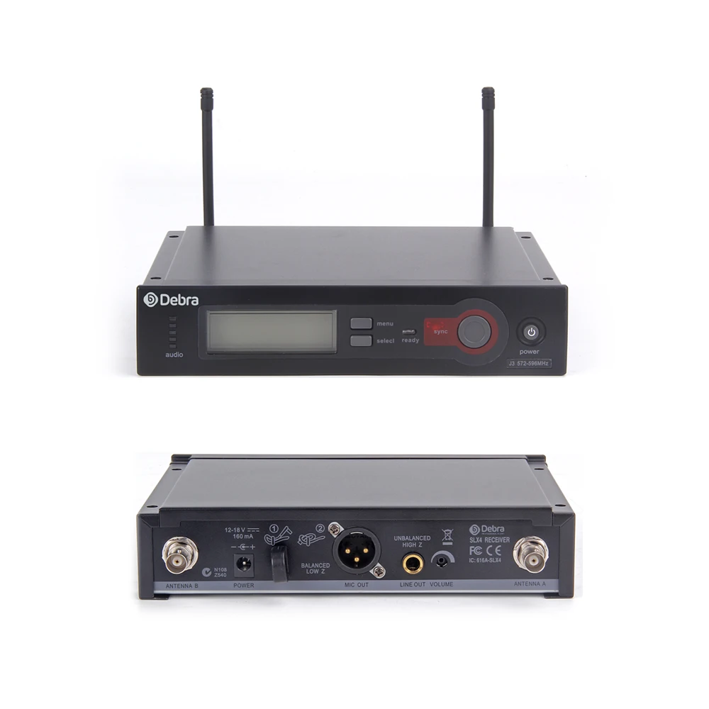 Высокое качество SLX24/Beta58 Профессиональный UHF беспроводной микрофон системы с SLX2 Ручной беспроводной микрофон для караоке SLX4