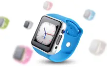 2016 Bluetooth Smart Watch for Android IOS Phone GSM GPRS SIM and TF Card 1.3MP Camera Comfortable Silicone Strap Men Women