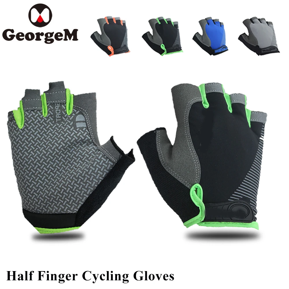 Windstopper Guantes de Ciclismo велосипедные перчатки с полупальцами MTB для езды на велосипеде