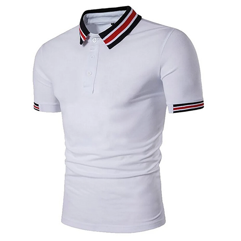 Gresanhevic New 2018 Men's Polo Shirt Short Sleeve Slim Fit T-shirt Tee | Мужская одежда