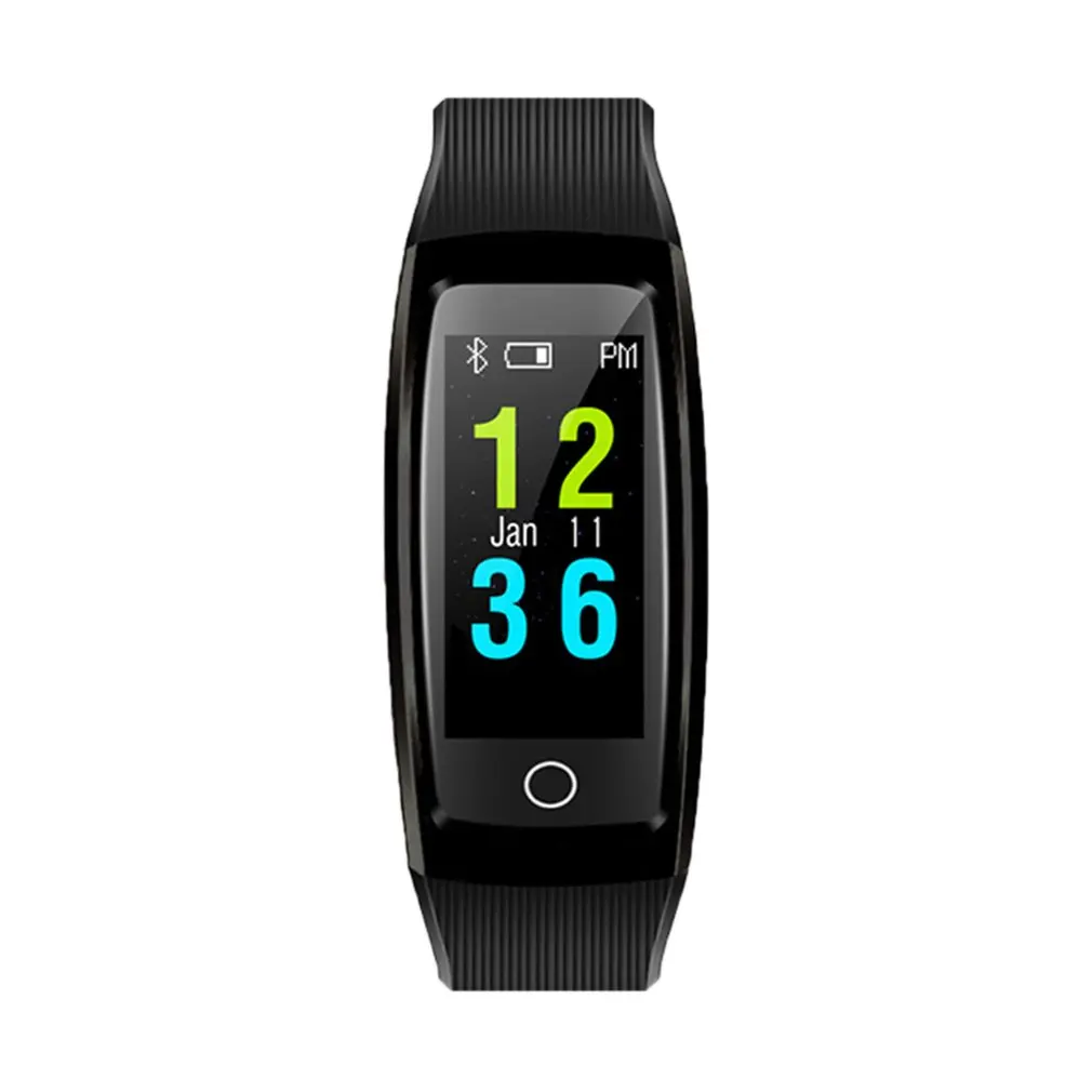 

CB606 Smart Watch Multi-sports Bracelet Black Heart Rate Detection Blood Pressure Monitoring Men Watch