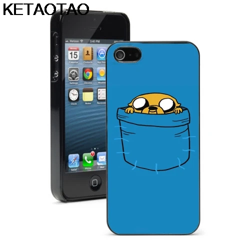 

KETAOTAO Adventure Time Jake dans Phone Cases for iPhone 4S 5C 5S 6 6S 7 8 Plus XR XS Max for X6 Case Soft TPU Rubber Silicone