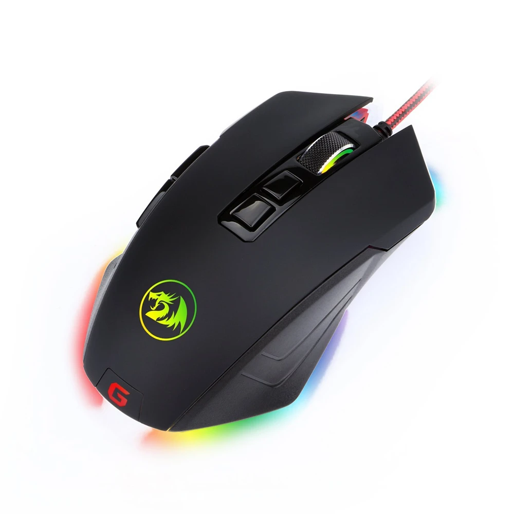 Игровая мышь Redragon M715 10000 DPI 8 программируемых кнопок с подсветкой 7 RGB|Мыши| |