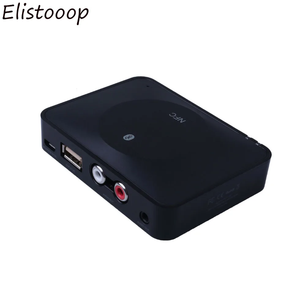 

Elistooop NFC Music 3.5 Blutooth Stereo Sound Music Wireless Aux 3.5mm 4.2 USB Bluetooth Audio Adapter Receiver