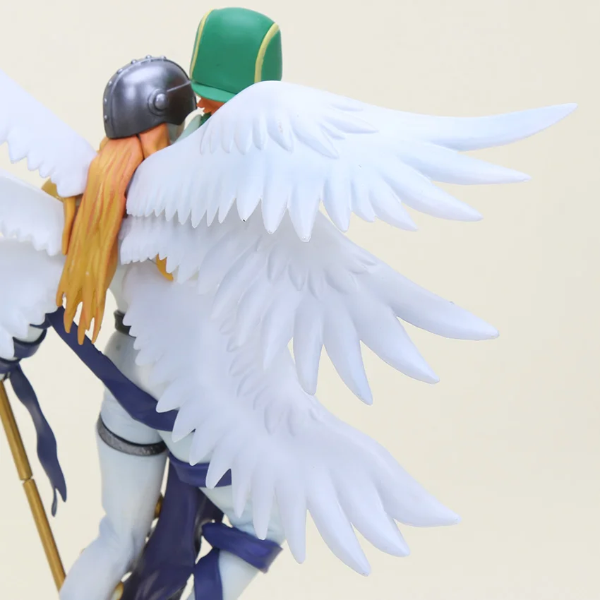 Digimon Adventure Figure Takaishi Takeru& Angemon Angewomon& Yagami wizzarmon ПВХ фигурка героя Digimon Colletion модель игрушки