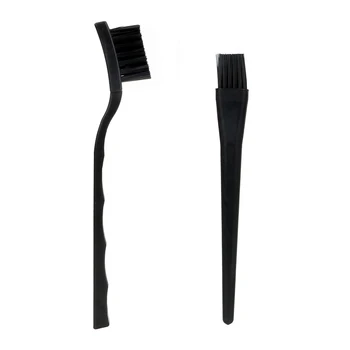 

NICEYARD 17cm Anti Static Dust Brush Cleaning Dust Brush PCB BGA Repair Soldering Black Non Slip Handle Mobile Phone Tablet