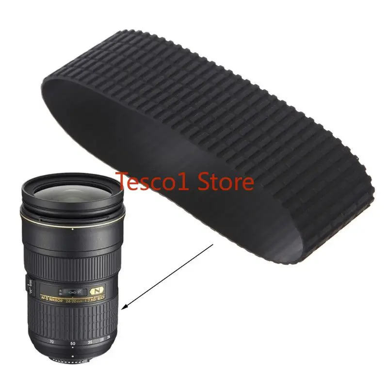 Новый зум объектив камеры резиновое кольцо Запасная часть для Nikon 24 70 мм F2.8