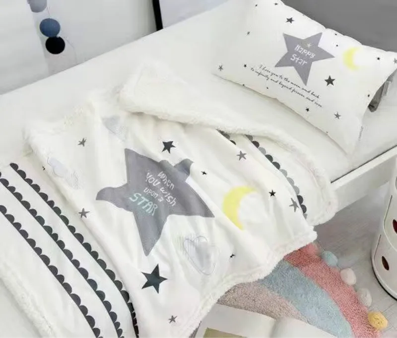 blanket for baby bedding winter cloud pattern baby blankets newborn