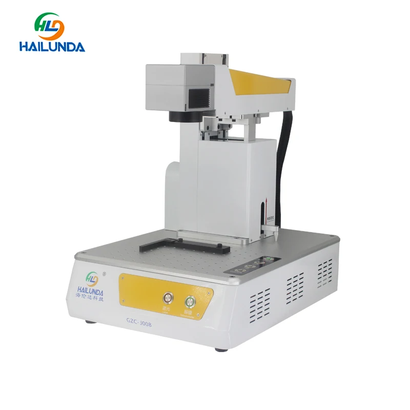  Automatic Laser Back Cover Separating Machine for Mobile Phone Fix Laser Marking Machine for Metal 