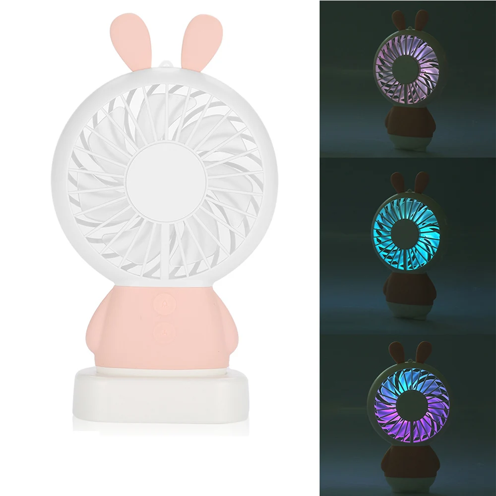 Electronic Rabbit Toy with Gradient light Kids Baby Mini Portable