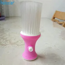 Бренд haicar 1 шт. щетка для шеи розовая Стрижка волос для шеи метелка для мужских стилистов волос пластиковый инструмент для чистки парикмахера красивая