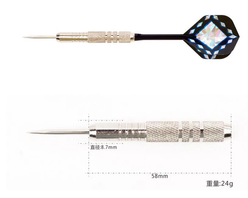 D196 24 г совет Стали Дартс иглы из металла валы Лазерная Dart Перелёты Dardos Бросив игрушки