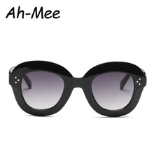 Модные женские туфли Солнцезащитные очки для женщин овальные оттенков Роскошные Брендовая Дизайнерская обувь Защита от солнца очки Карамельный цвет UV400 де золь