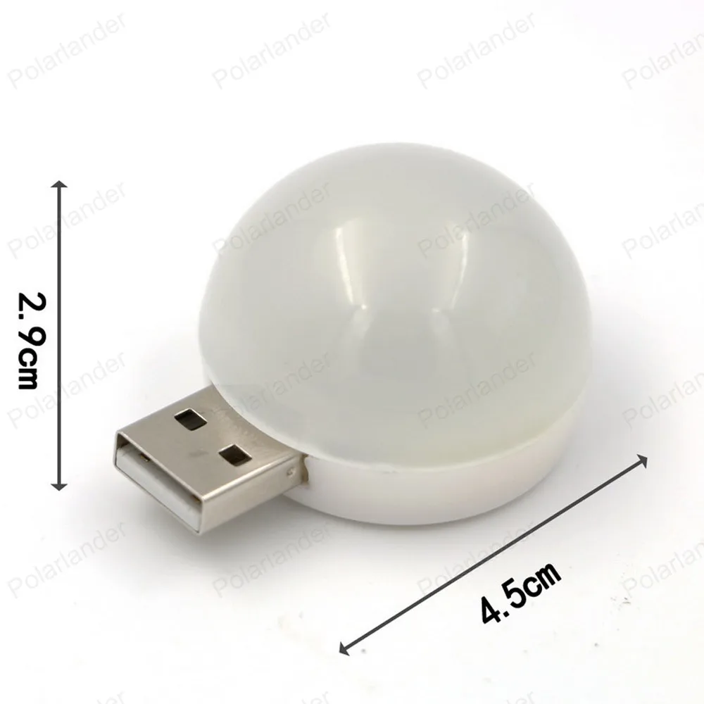 High end White Eye USB Interface Mobile Power Mini Lamp USB Night Light ...