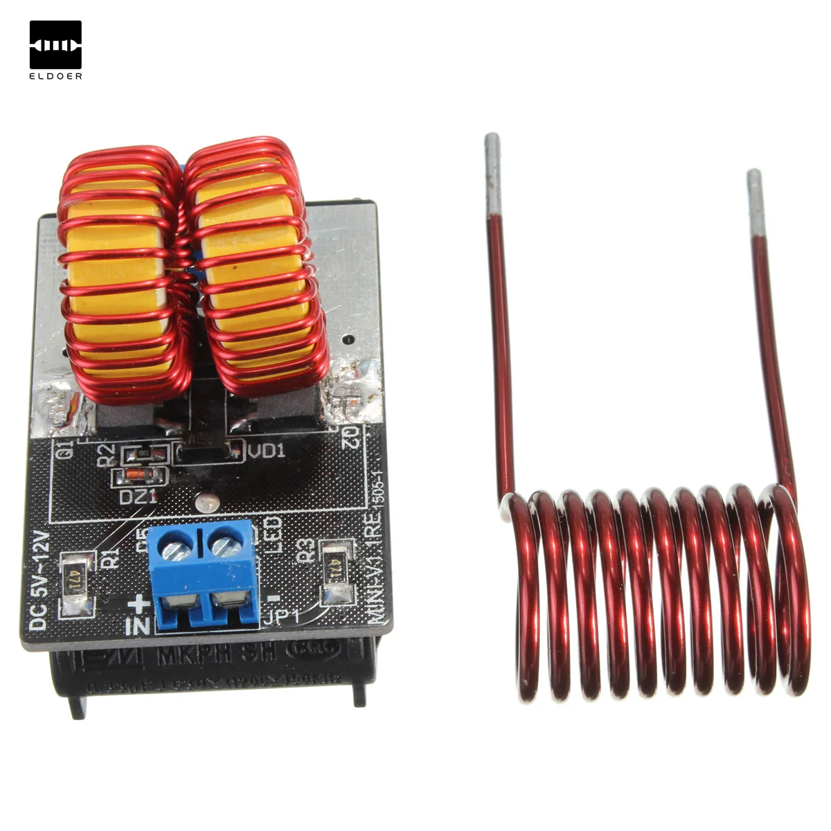 

Hot Sale High Quality 5 v ~ 12 v ZVS induction heating power supply module + coil Wholesale price