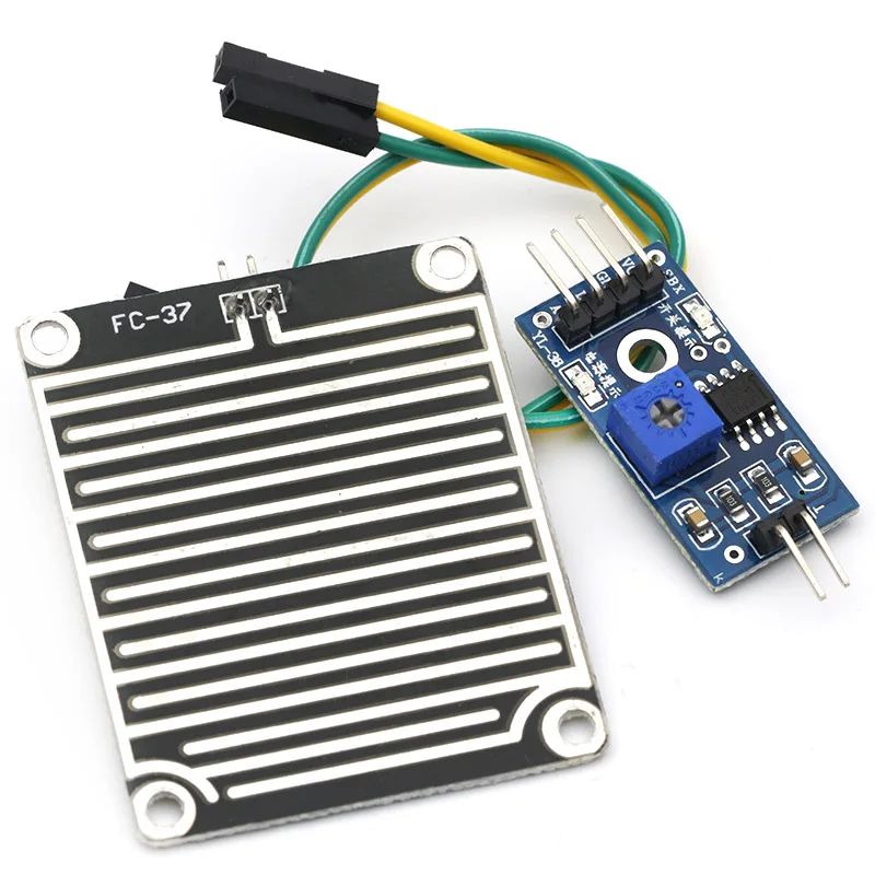Snow//Raindrops Detection Sensor Module Rain Weather Module For Arduino