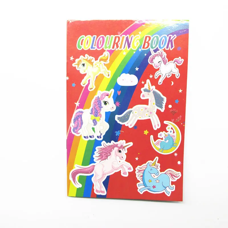 Unicorn Rainbow Pony Children Kids Coloring Book With Stickers Party Favor Gift|Party Favors- AliExpress Unicorn Rainbow Pony Children Kids Coloring Book With Stickers Party Favor Gift|Party Favors- AliExpress