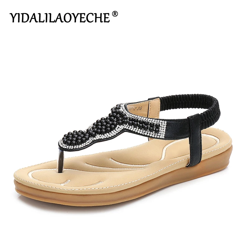 YIDALILAOYECHE/Летняя женская повседневная обувь классические сандалии chaussure buty damskie