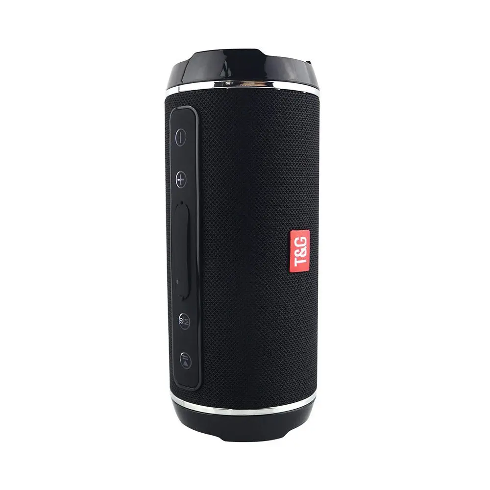 Fashion Outdoor Portable Wireless Bluetooth Speaker Support FM TF Card U Disk Playing(Black) Fashion Outdoor Portable Wireless Bluetooth Speaker Support FM TF Card U Disk Playing(Black)