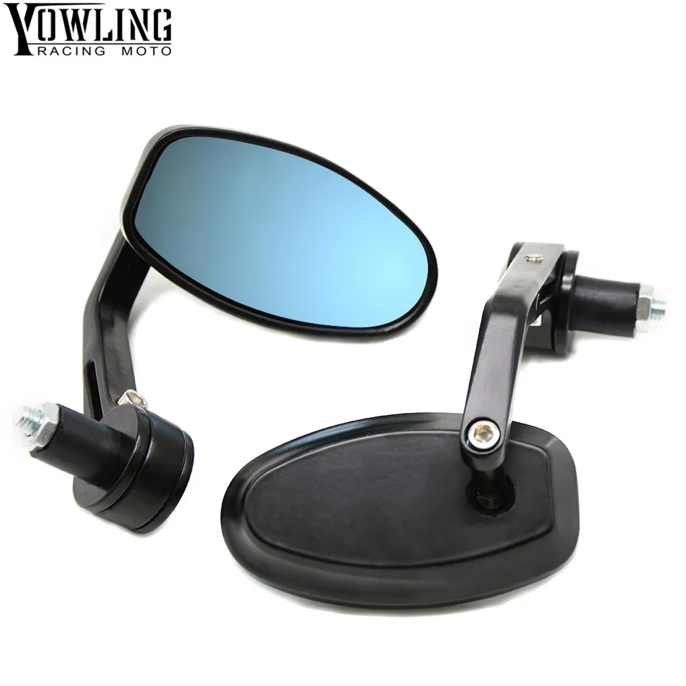 

Universal Motorcycle Mirror View Side Rear Mirror 22\24mm Handle bar For Kawasaki Z ZR ZX 125 250 750 750R 750S 800 1000 SX
