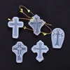 Cross resin decorative craft silicone mold for epoxy resin jewelry making necklace jewelry DIY scrapbooking tools ► Photo 2/5
