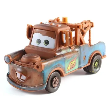Cars Disney Lightning McQueen All Styles Pixar Cars 2 3 Race Team Mater Metal Diecast Toy Car 1:55 Loose Disney Cars2 And Cars3