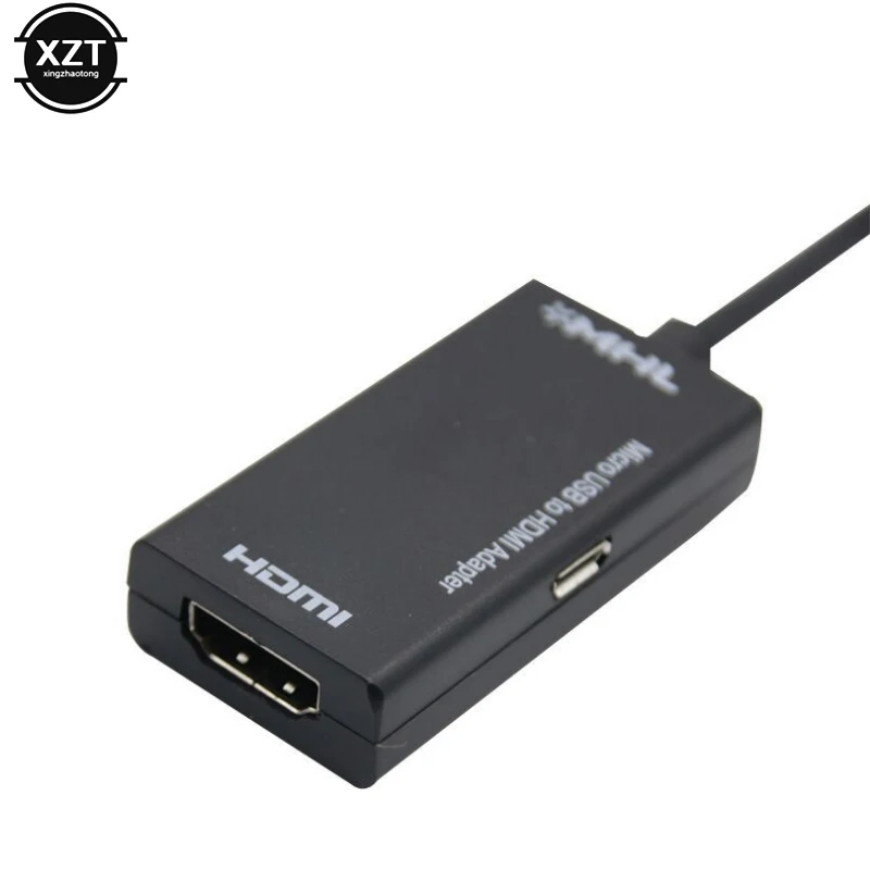 Высокое качество микро USB для кабеля HDMI HDTV адаптер 1080 P мужского и женского пола для samsung для SONY для LG G2 G3 для Nokia