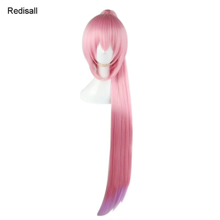 

Megurine Luka Cosplay Wig VOCALOID CHINA PROJECT Canary Hatsune Miku Long Straight Ponytails Synthetic Hair