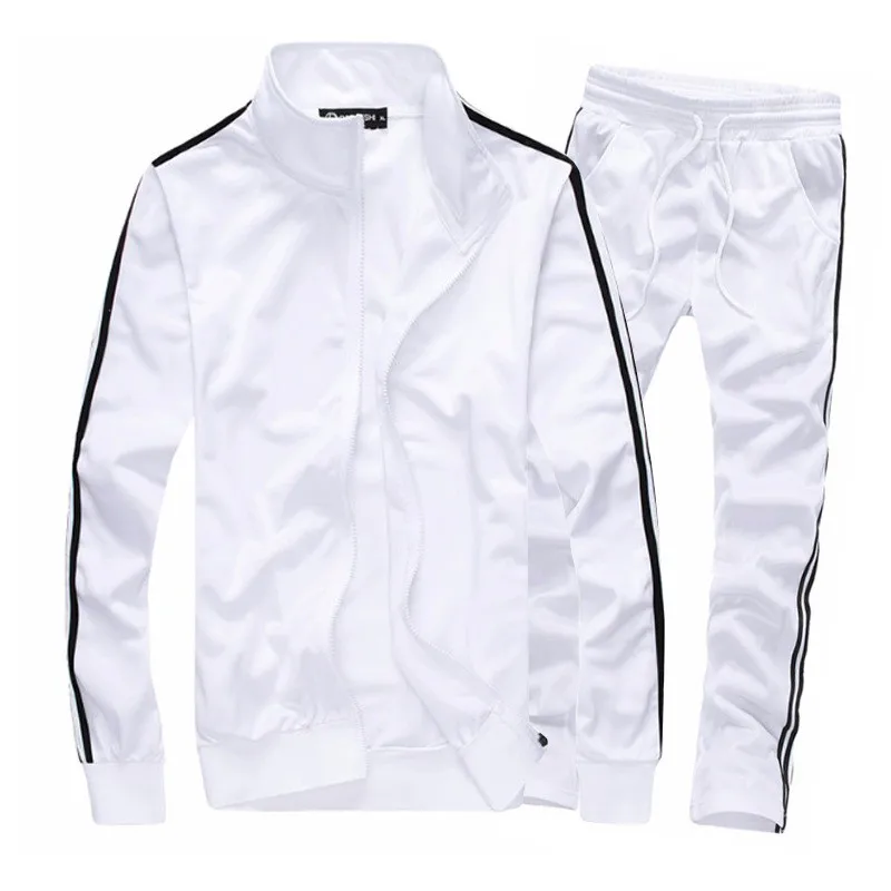 

Men's Sportswear Sets New Spring Autumn Casual Sports Suit 2 Pieces Jacket+Pant Tracksuit For Men Fashion Clothing EU Size M-2XL