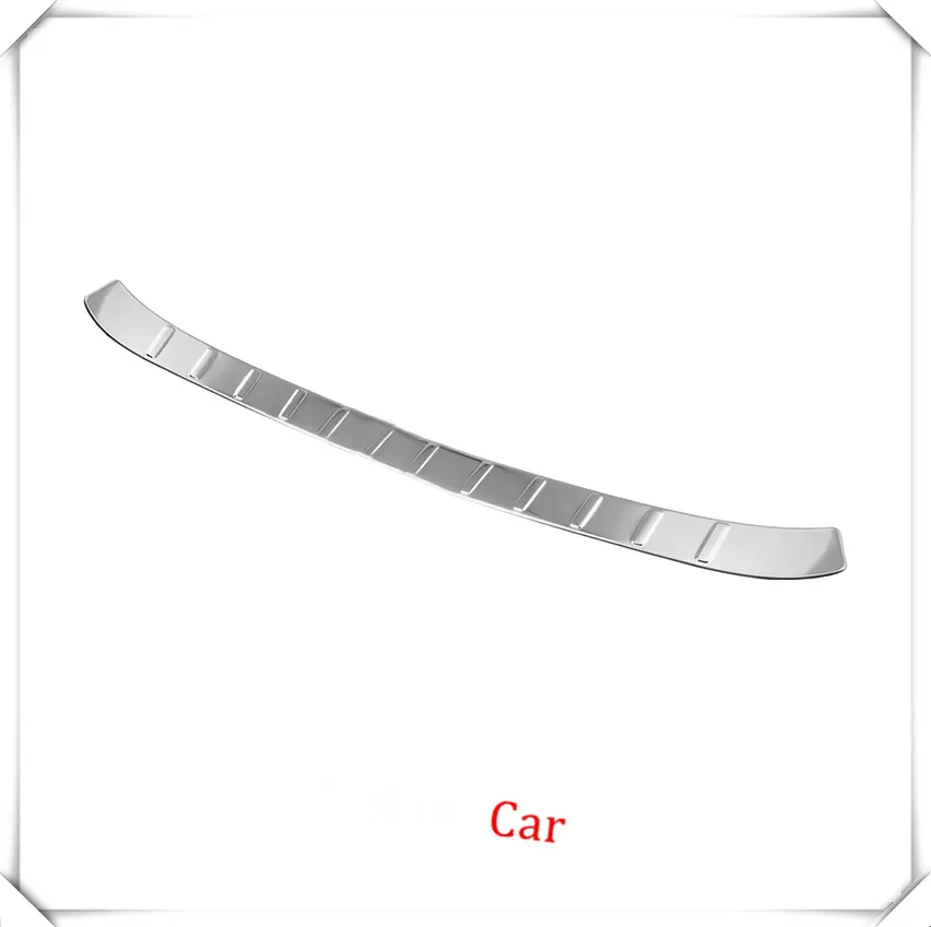 

(Not fit sport model) rear bumper protector step panel boot cover sill plate trim 1pcs For BMW 7 SERIES G12 2016 2017 2018