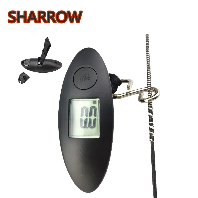 

1PC 88lbs Portable Digital Bow Scale Archery Electronic Balance Measurement Hunting Hanging Scale Tool Bow Accessory No Battery