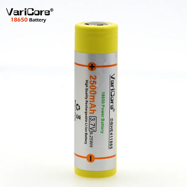 Аккумуляторы varicore 18650 Аккумуляторы varicore 18650