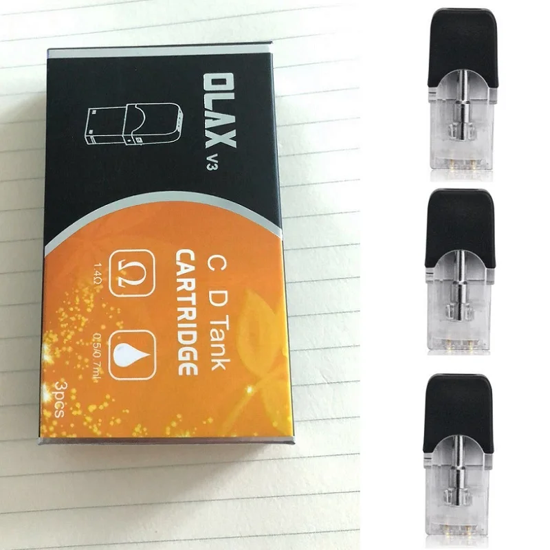 Vape Pod MJTECH OLAX V3 испаритель картридж 0 5 Ом 7 мл емкость для JUUL JC01 JBOX мод электронная