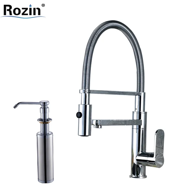 Luxury Kitchen Faucet Chrome Single Handle Br Dual Spout Bathroom Luxury Kitchen Faucet Chrome Single Handle Br Dual Spout Bathroom Water Tap With Bracket