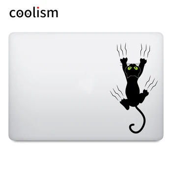 

Black Cat Kitten Paw Laptop Sticker for MacBook Decal Air Pro Retina Touch Bar 11 12 13 15 inch HP Mac Surface Book Skin Sticker