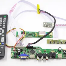 ЖК-дисплей светодиодный контроллер драйвер платы комплект для B141EW04 V4 ТВ+ HDMI+ VGA+ USB