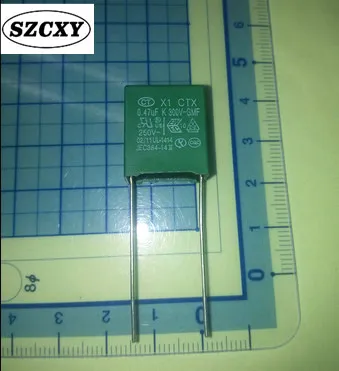 Новинка 30 шт. CTX X1 0 47 мкФ K 300VAC 310VAC GMF 474 470NF P15 мм | Электроника