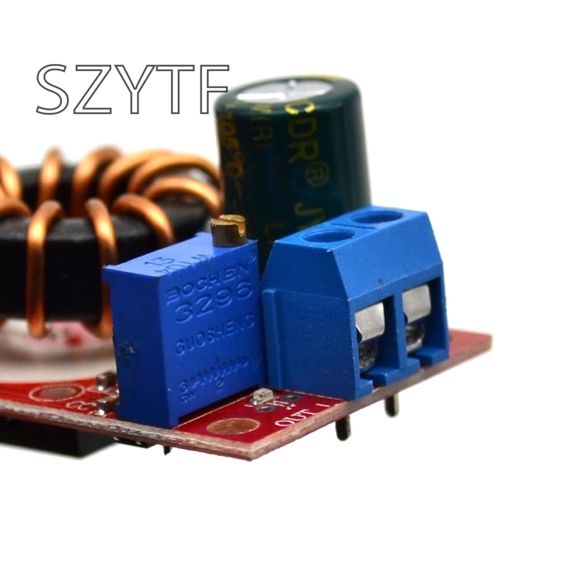 10A DC-DC 4-32 В до 1,2-32 В понижающий модуль солнечного зарядного устройства постоянного напряжения, Регулируемый понижающий преобразователь, светодиодный драйвер