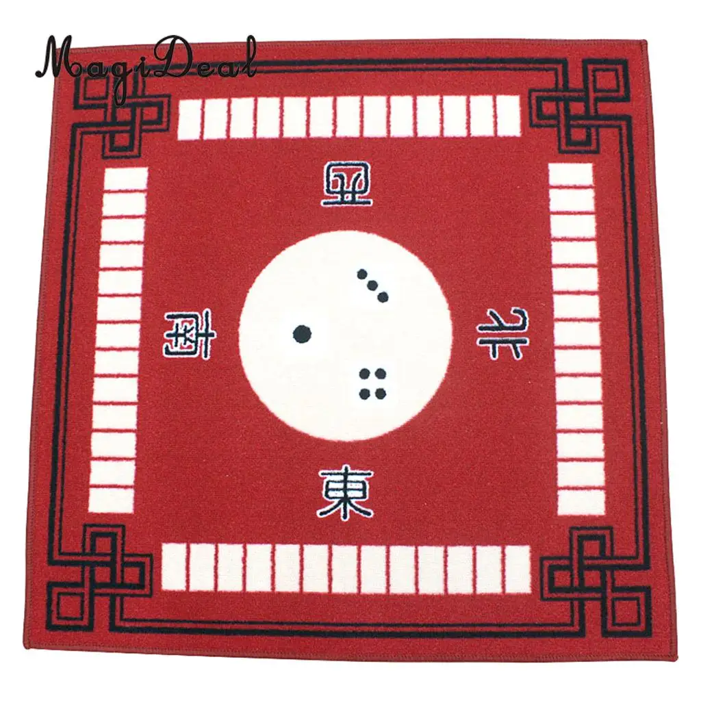 MagiDeal Mahjong Table Mat Cover Carpet Silence Multifunctional Household Thickening