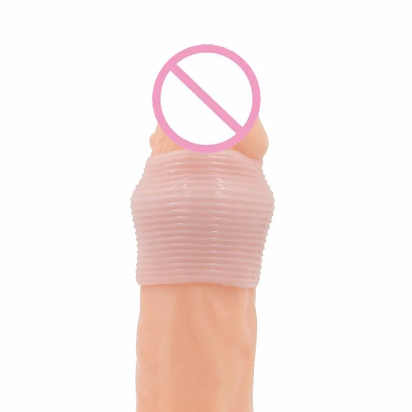 Adjustable Cock Ring Anillos Vibrador Pene Cup Head Set Foreskin Ring Cladding Ring Extension Ring  Male Sex Supplies (9)