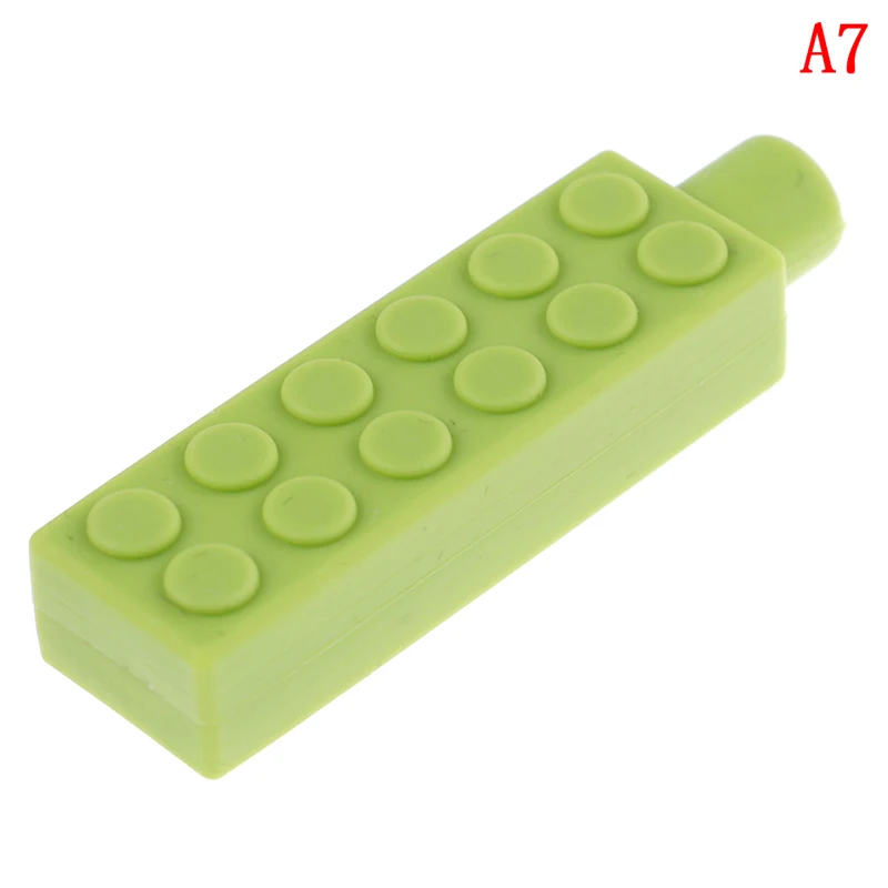 Baby teether silicone teething toys pencil teether pen cap kids teeth nursing