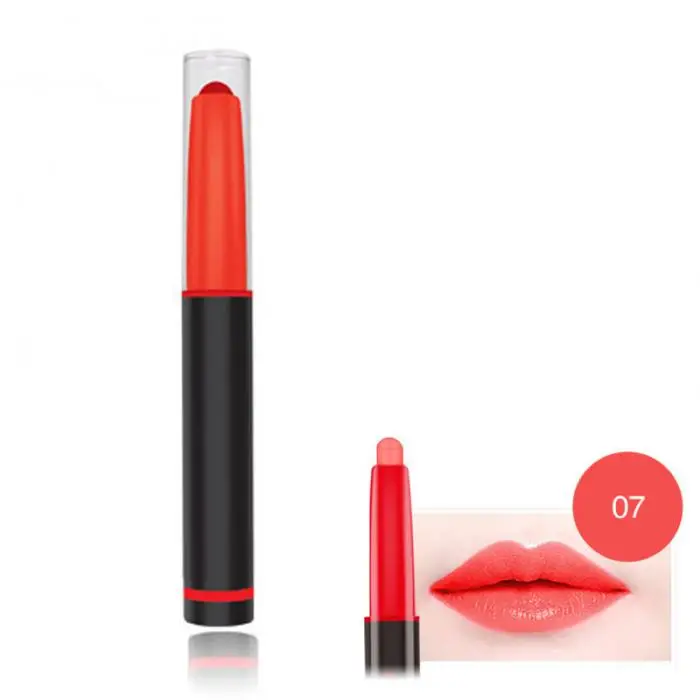 1 Pcs Women Lipstick Long Lasting Non-stick Moisturizing Fashion Makeup Cosmetic 669
