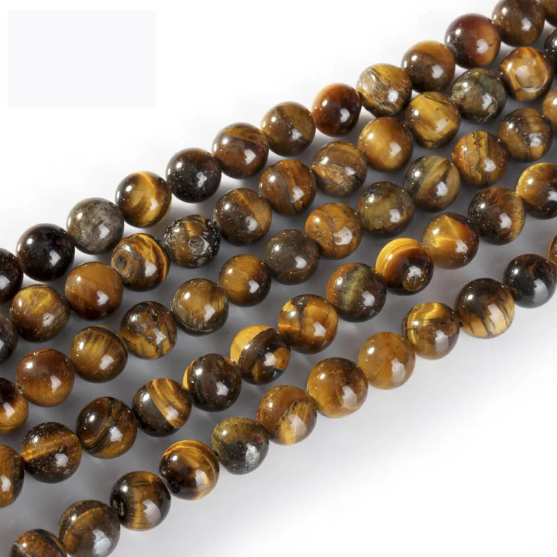 

1 String 4/6/8/10/12mm Round Yellow Tiger Eye Beads For Jewelry Making Loose Beads Diy Natural Stone Bracelets Findings Supplier